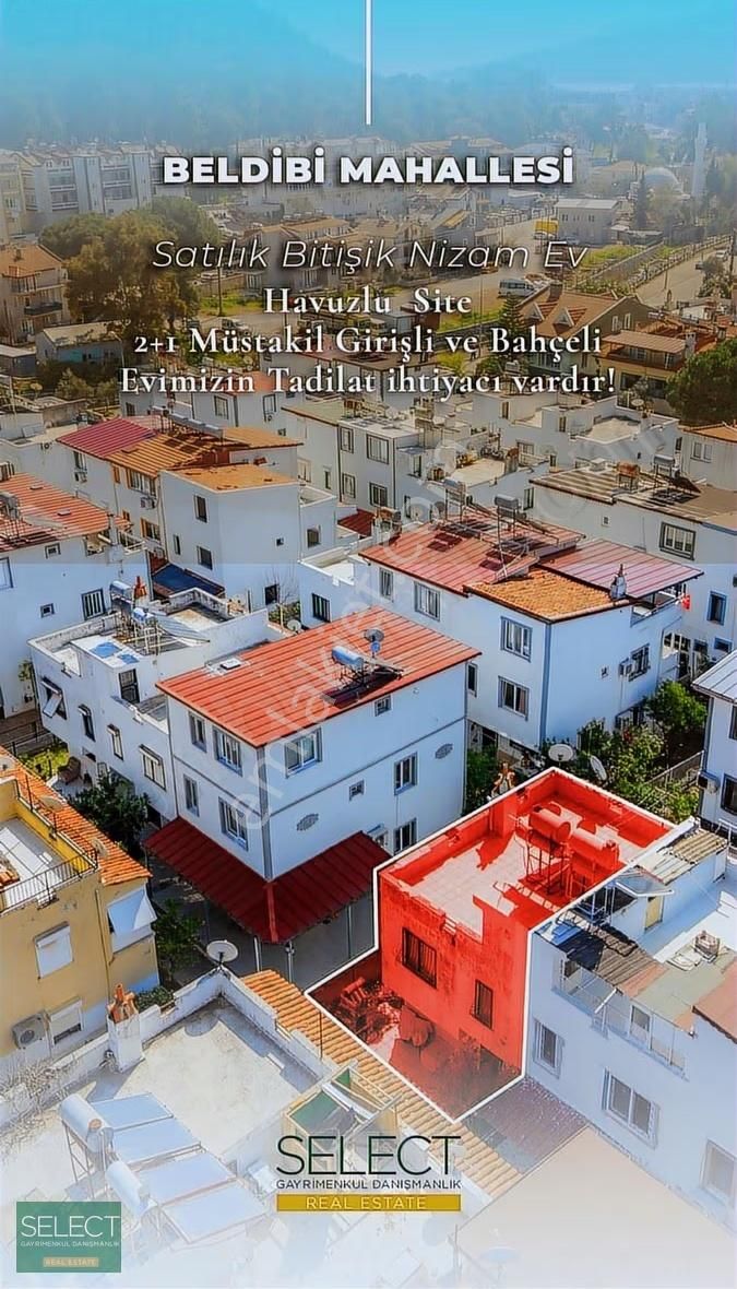 Marmaris Beldibi Mh. Satılık Bitişik Nizam Ev - Görsel 7
