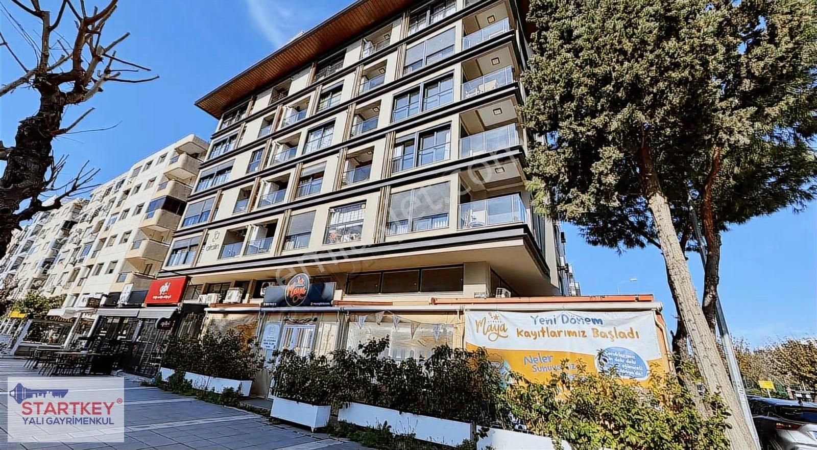 Bostanlı Şehitler Bulvarı'nda Ara Kat Kiralık 1+1 Daire - Görsel 33