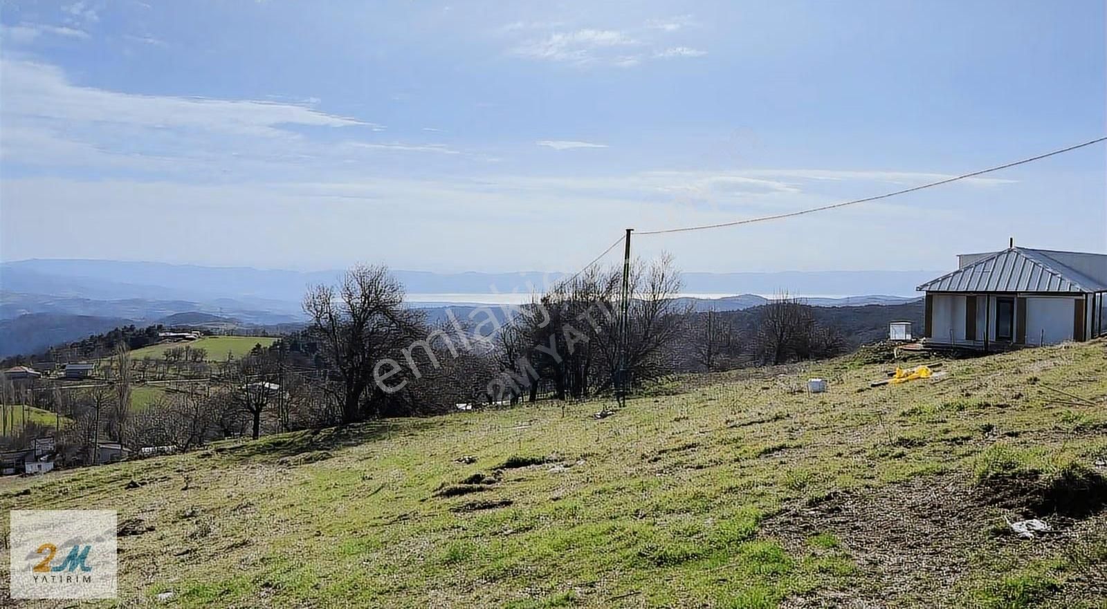 İznik Osmaniye'de Göl Manzaralı, Yola Cephe Yatırımlık Arsa - Görsel 14