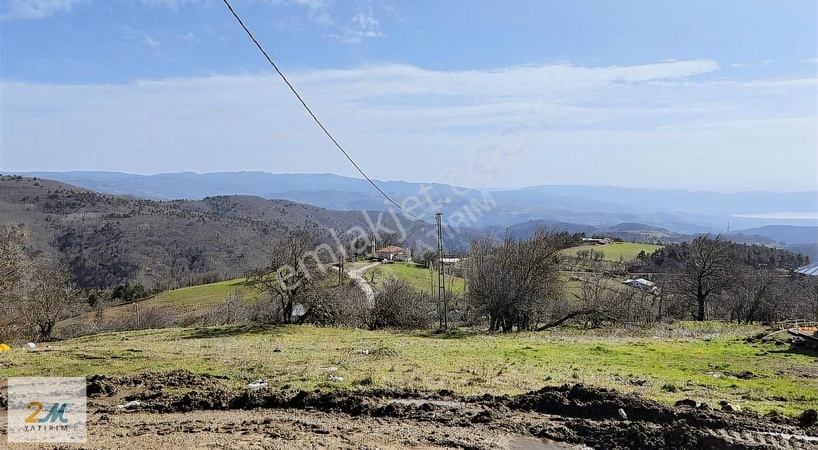 İznik Osmaniye'de Göl Manzaralı, Yola Cephe Yatırımlık Arsa - Görsel 6