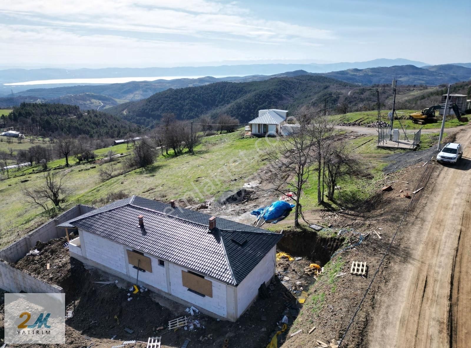 İznik Osmaniye'de Göl Manzaralı, Yola Cephe Yatırımlık Arsa - Görsel 5