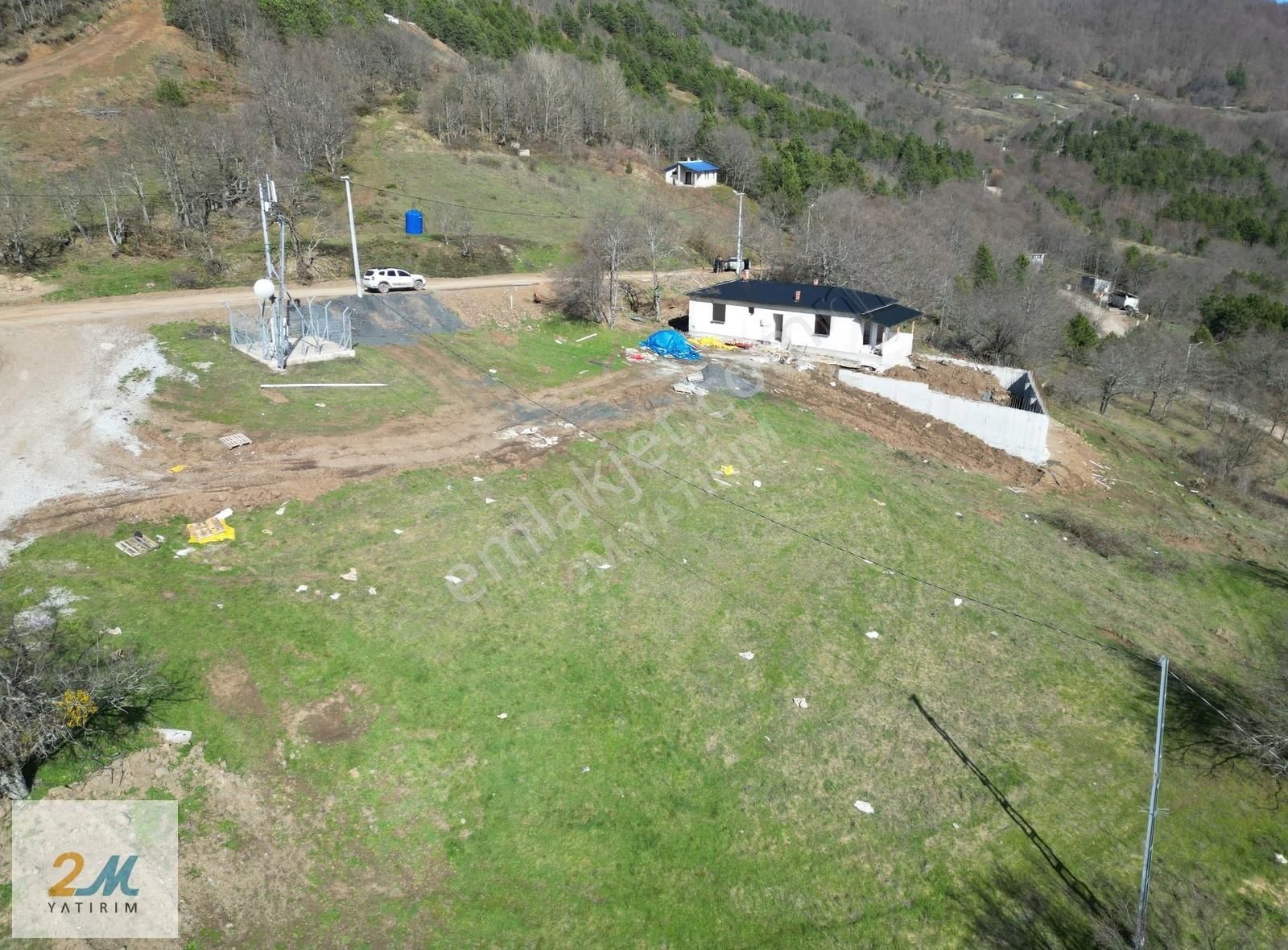 İznik Osmaniye'de Göl Manzaralı, Yola Cephe Yatırımlık Arsa - Görsel 15