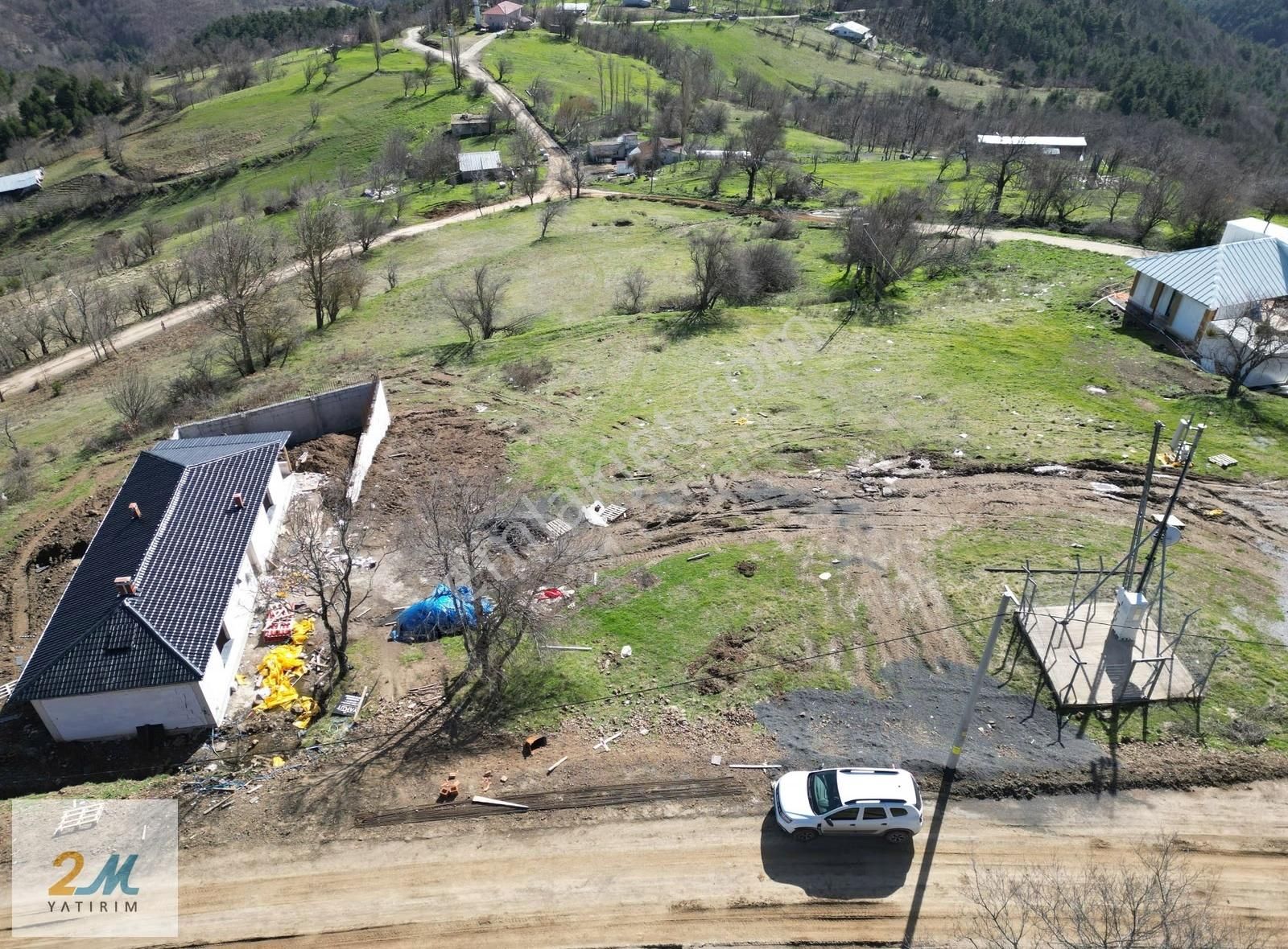 İznik Osmaniye'de Göl Manzaralı, Yola Cephe Yatırımlık Arsa - Görsel 24