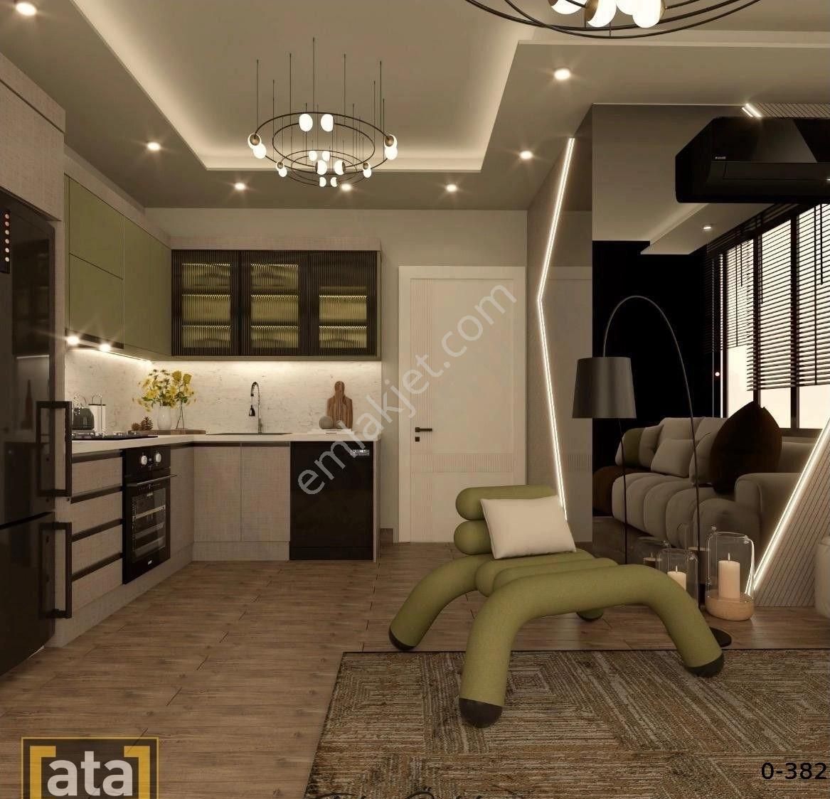 Mezitli Yeni Mah. 2+1 Sıfır Satılık Daire - Görsel 2