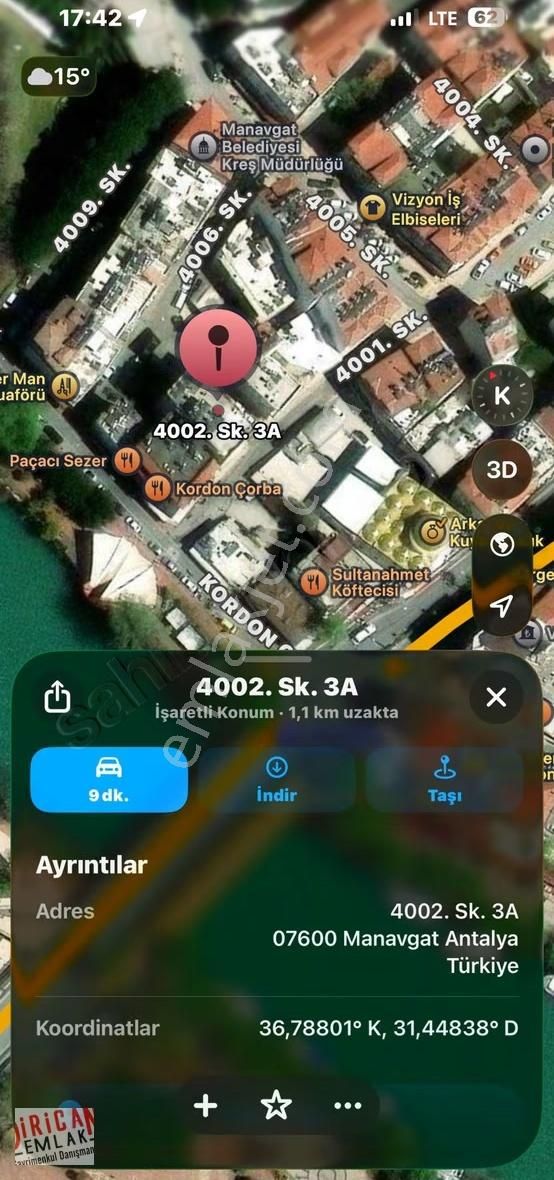 Manavgat Yukarı Pazarcı Mah. 1+1 Kiralık ___açıklamayı Okuyunuz - Görsel 7