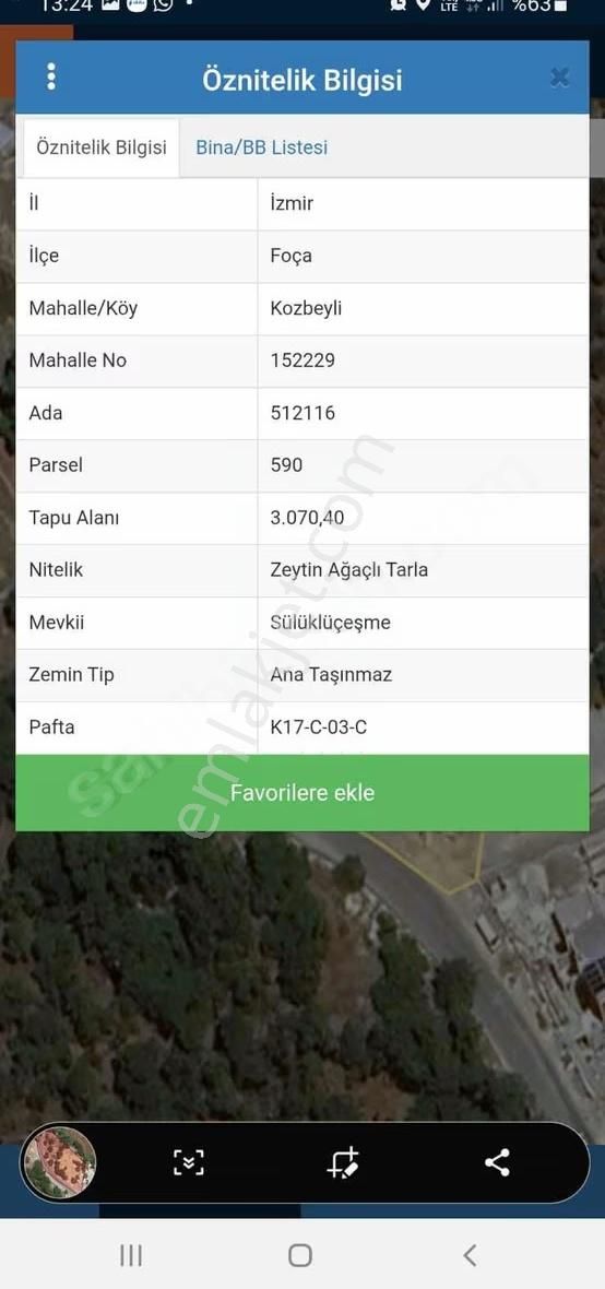 Canyurt Gayrimenkul Den Kozbeyli De Satılık Arsa - Görsel 2