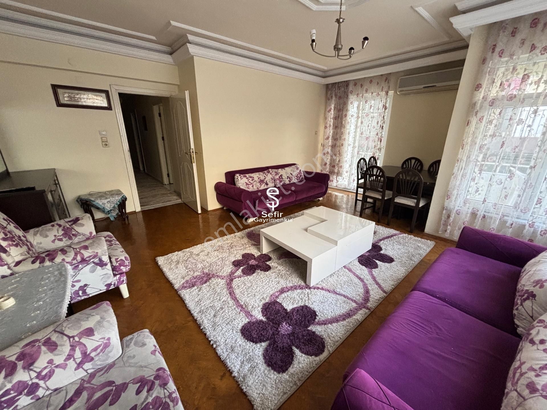 Alanya Güllerpınarı'nda Denize 150 Mt 2+1 Geniş Kiralık Daire