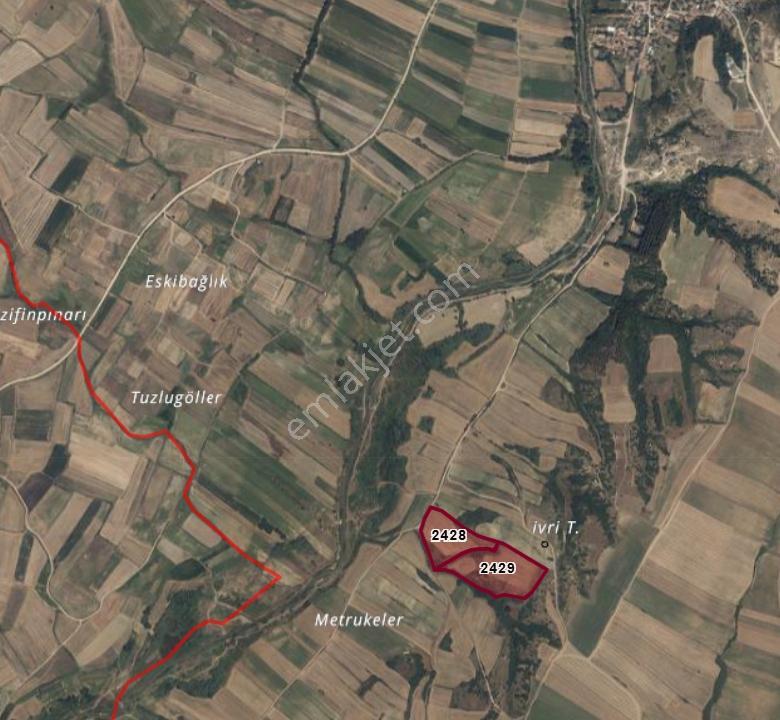 Kırklareli Babaeski Yeniköyde 18.500 M² Çiftlik Kurmaya Uygun - Görsel 3