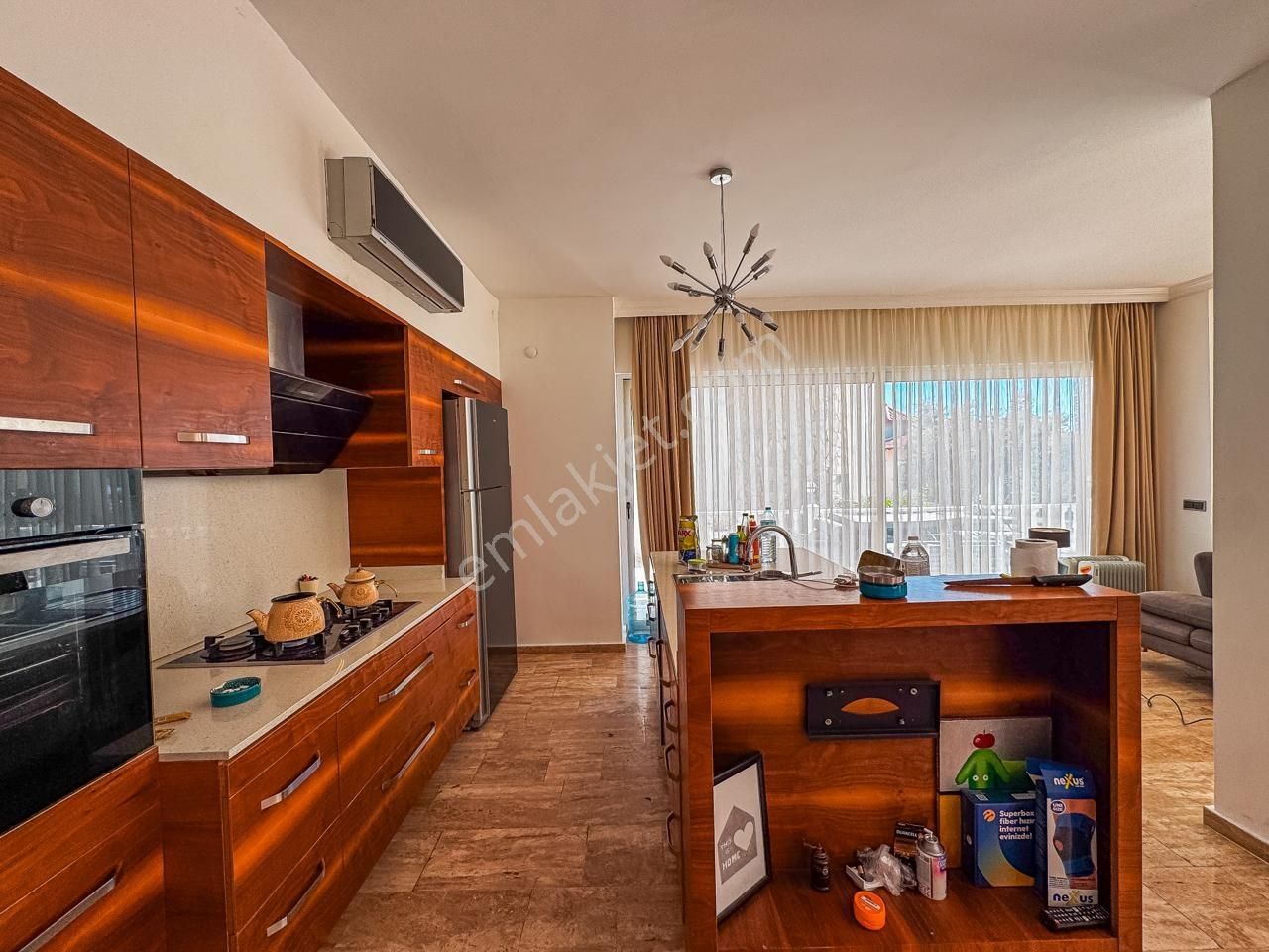 Alanya Tepe'de Manzaralı 3+1 Lüks Villa Geniş Yaşam Alanı - Görsel 20