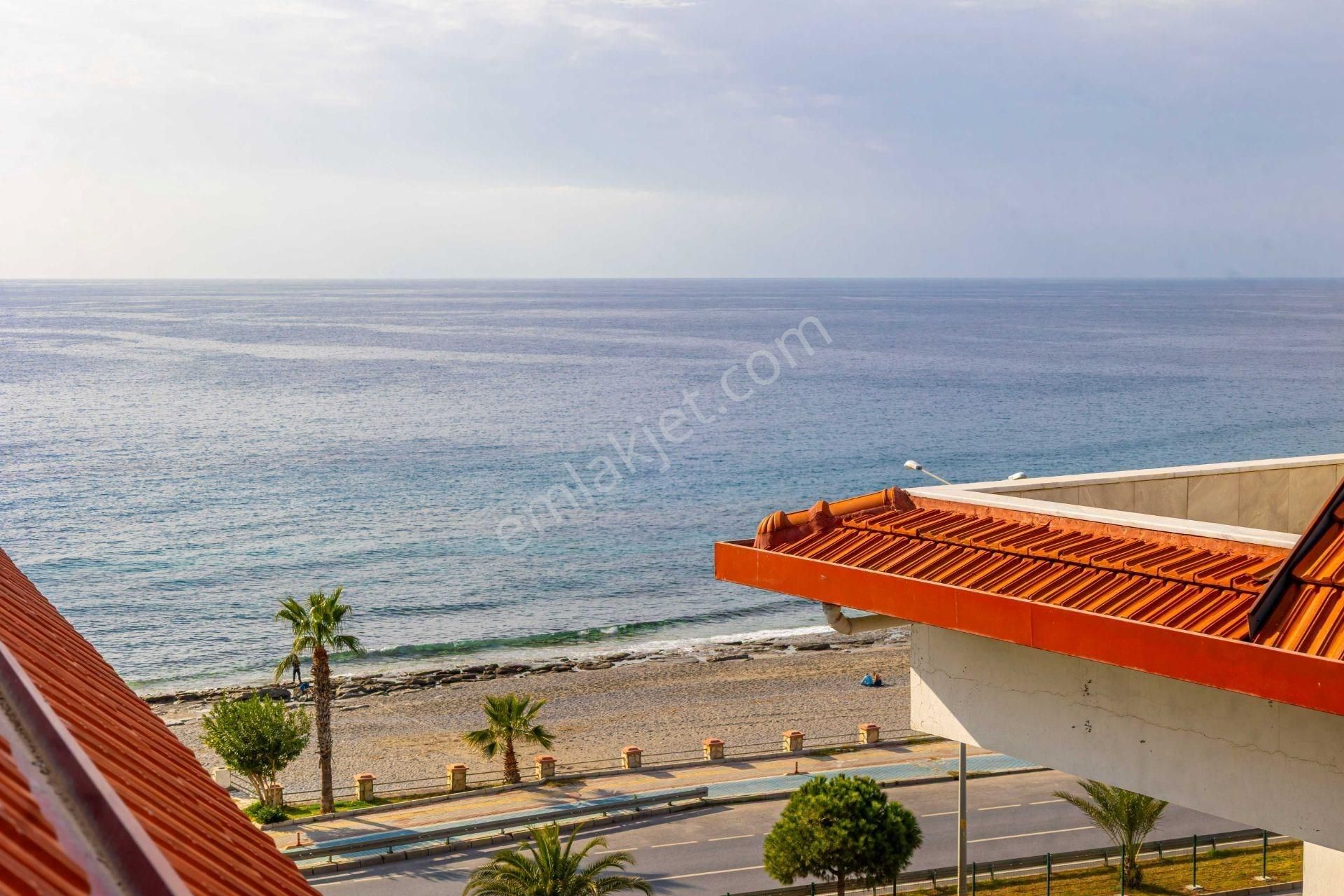 Alanya / Kestel | Denize Sıfır | Deniz Manzaralı 2+1 Çatı Dubleks - Görsel 10