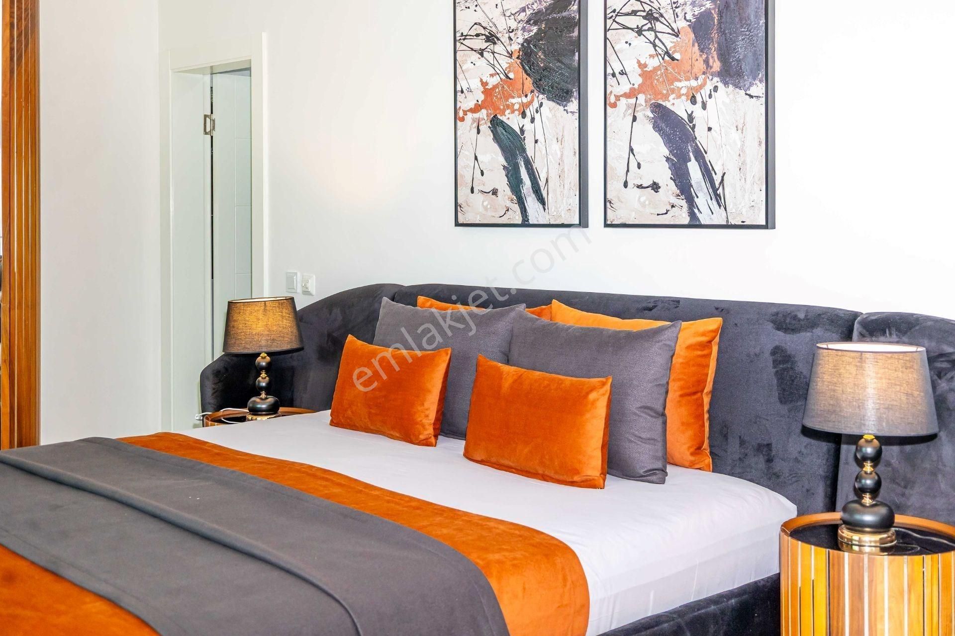 Alanya / Kestel | Denize Sıfır | Deniz Manzaralı 2+1 Çatı Dubleks - Görsel 23