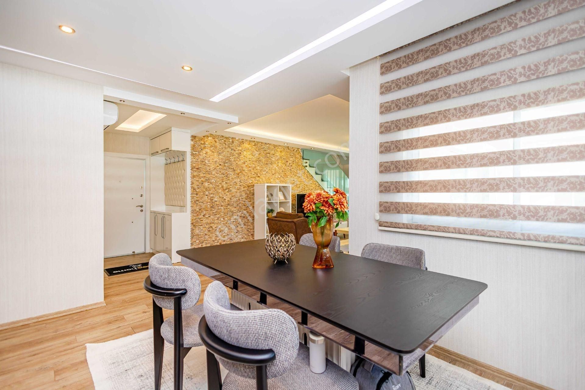 Alanya / Kestel | Denize Sıfır | Deniz Manzaralı 2+1 Çatı Dubleks - Görsel 8