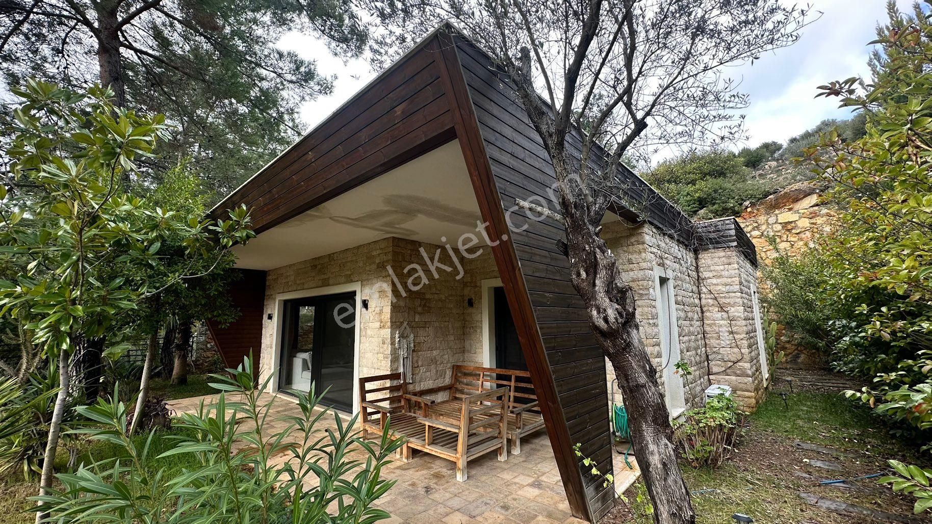 Bodrum Yalıçiftlik Kiralık Tam Müstakil Villa 3+1 Bahçeli Modern - Görsel 8