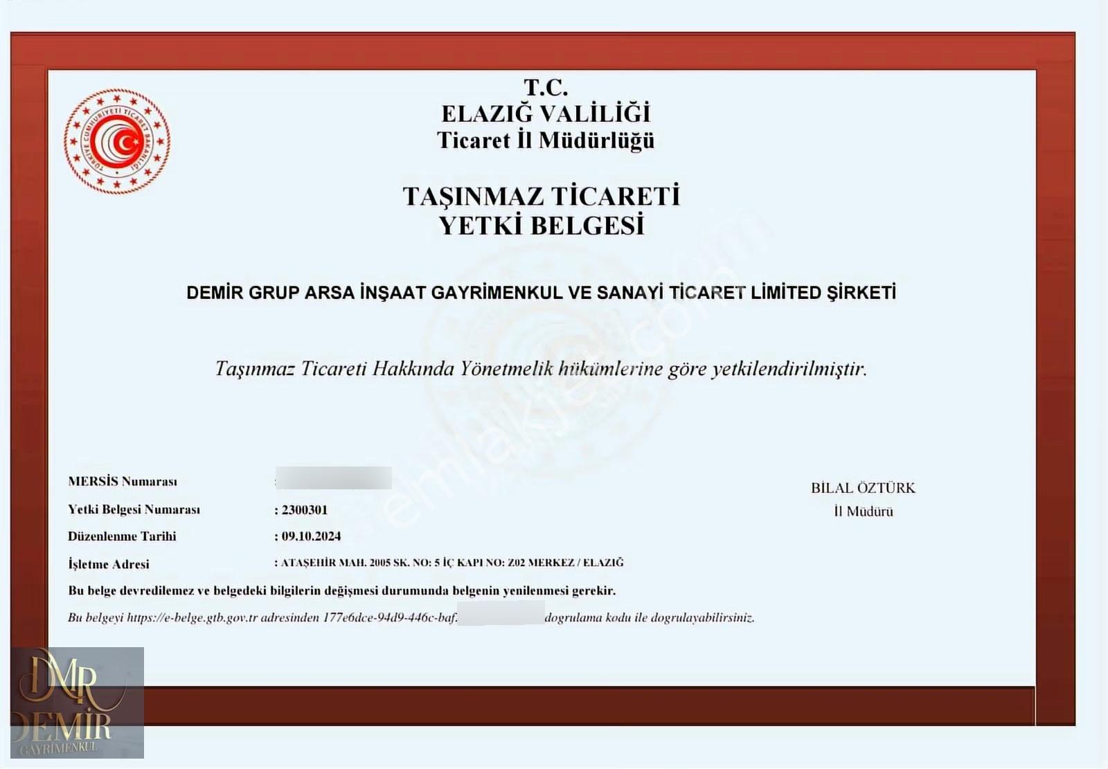 Baskil Kayabeyli'de 11.286 M² Yatırımlık Tarla - Görsel 2