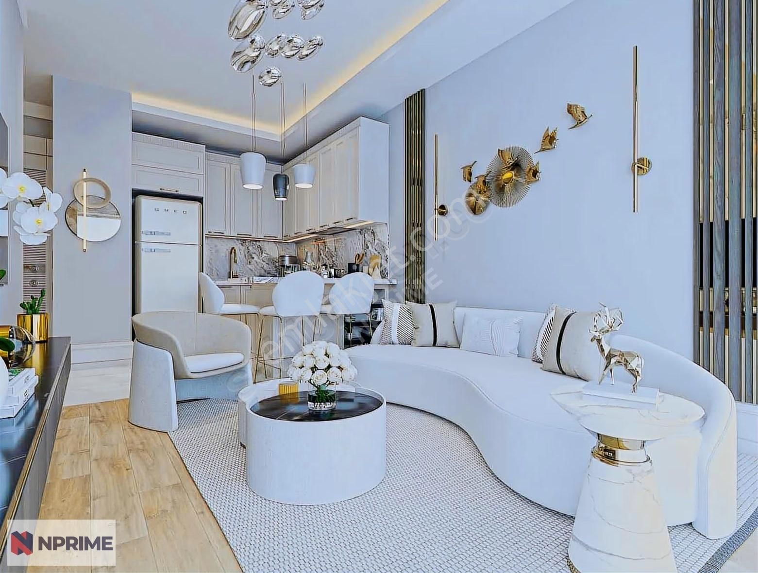 Batıkent Çakırlar'da 2.kat Güney Cephe 1+1 Sıfır Daire - Görsel 2