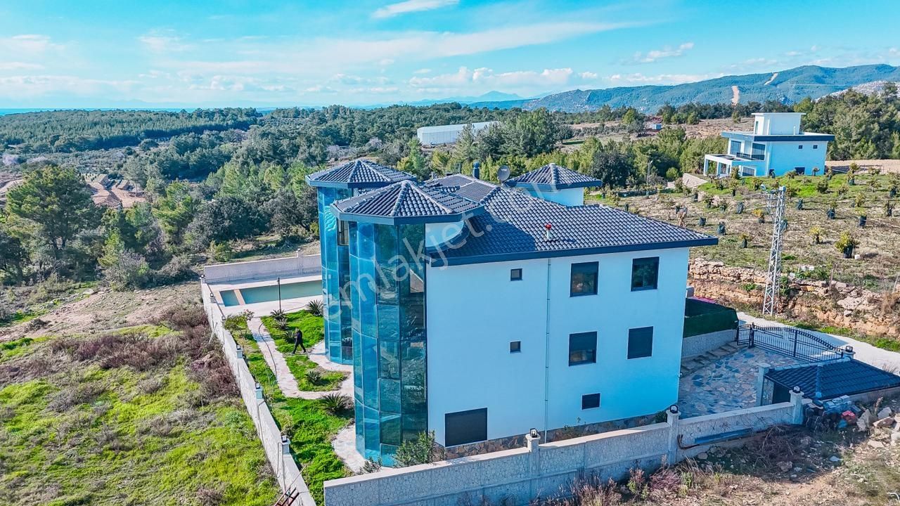 İncekum Esentepede Ufka Bakan Eşsiz Manzaralı 9+4 Malikane - Görsel 33