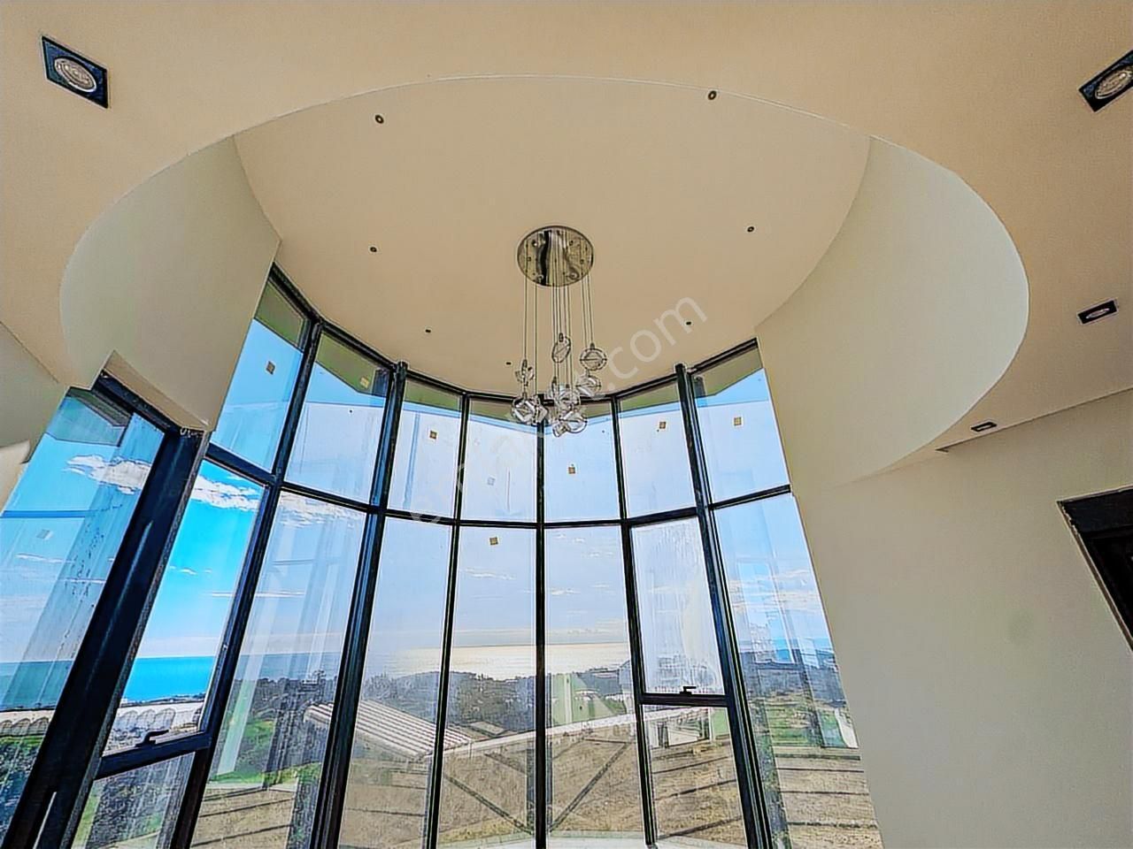 İncekum Esentepede Ufka Bakan Eşsiz Manzaralı 9+4 Malikane - Görsel 6