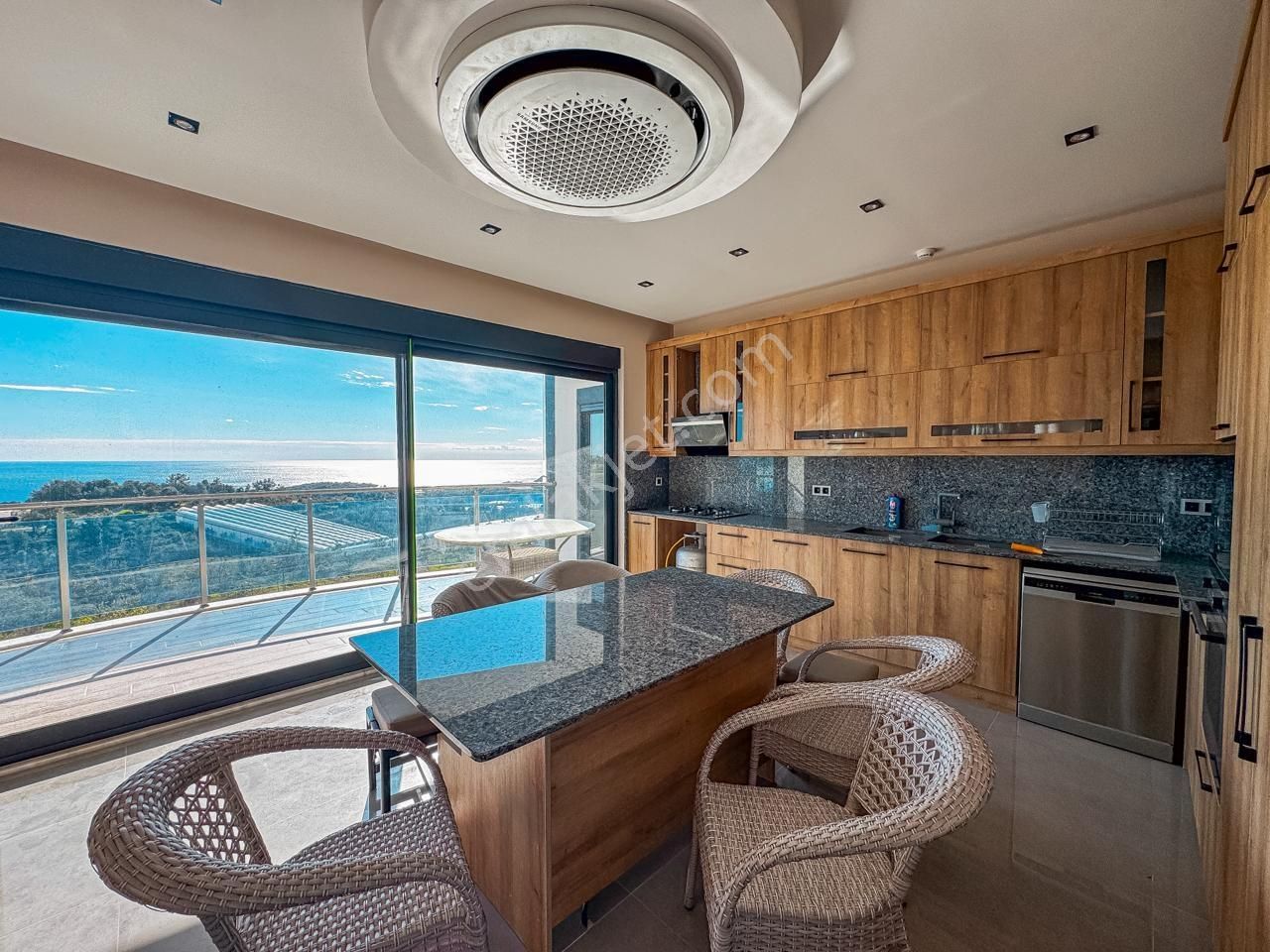 İncekum Esentepede Ufka Bakan Eşsiz Manzaralı 9+4 Malikane - Görsel 26