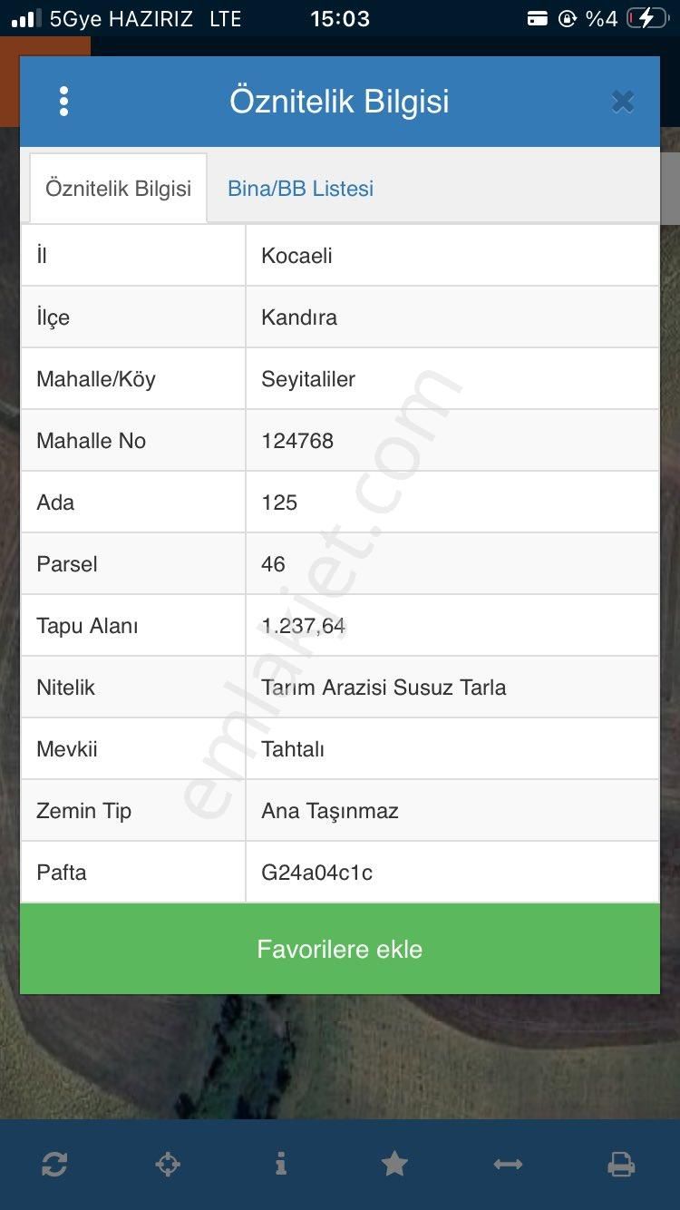 Kandıra Seyitaliler Tarla - Görsel 21