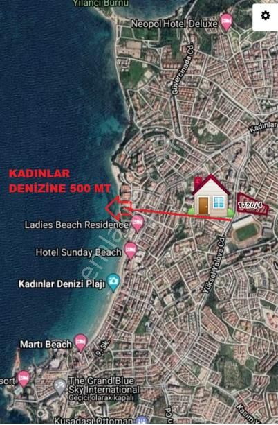 Kuşadası Kadınlar Denizi Bölgesinde Satılık 2 +1 Satılık Fırsat Daire - Görsel 28