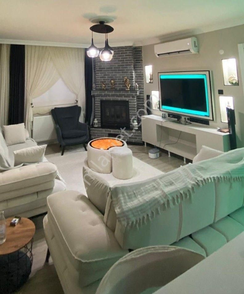 Modern Şömineli Bahçeli Köy Evi - Görsel 25