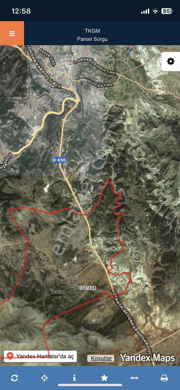 Kütahya Merkez Yenice De Satılık Tarla - Görsel 3