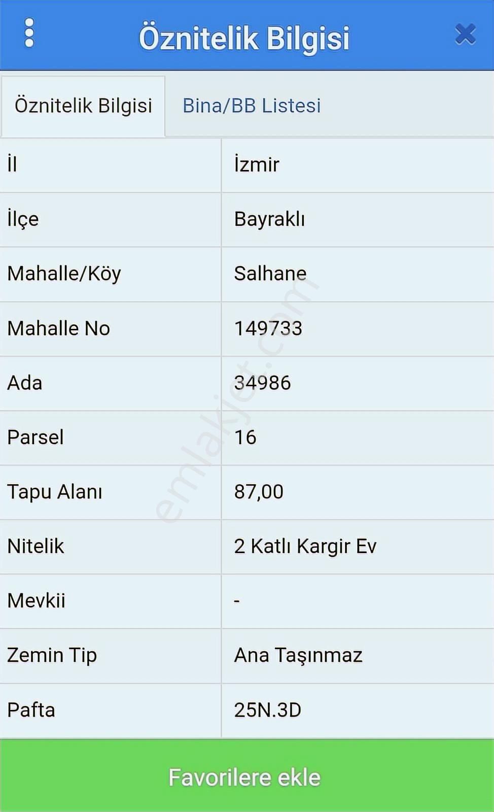 Bayraklı Salhane Satılık Ev Ve Arsası