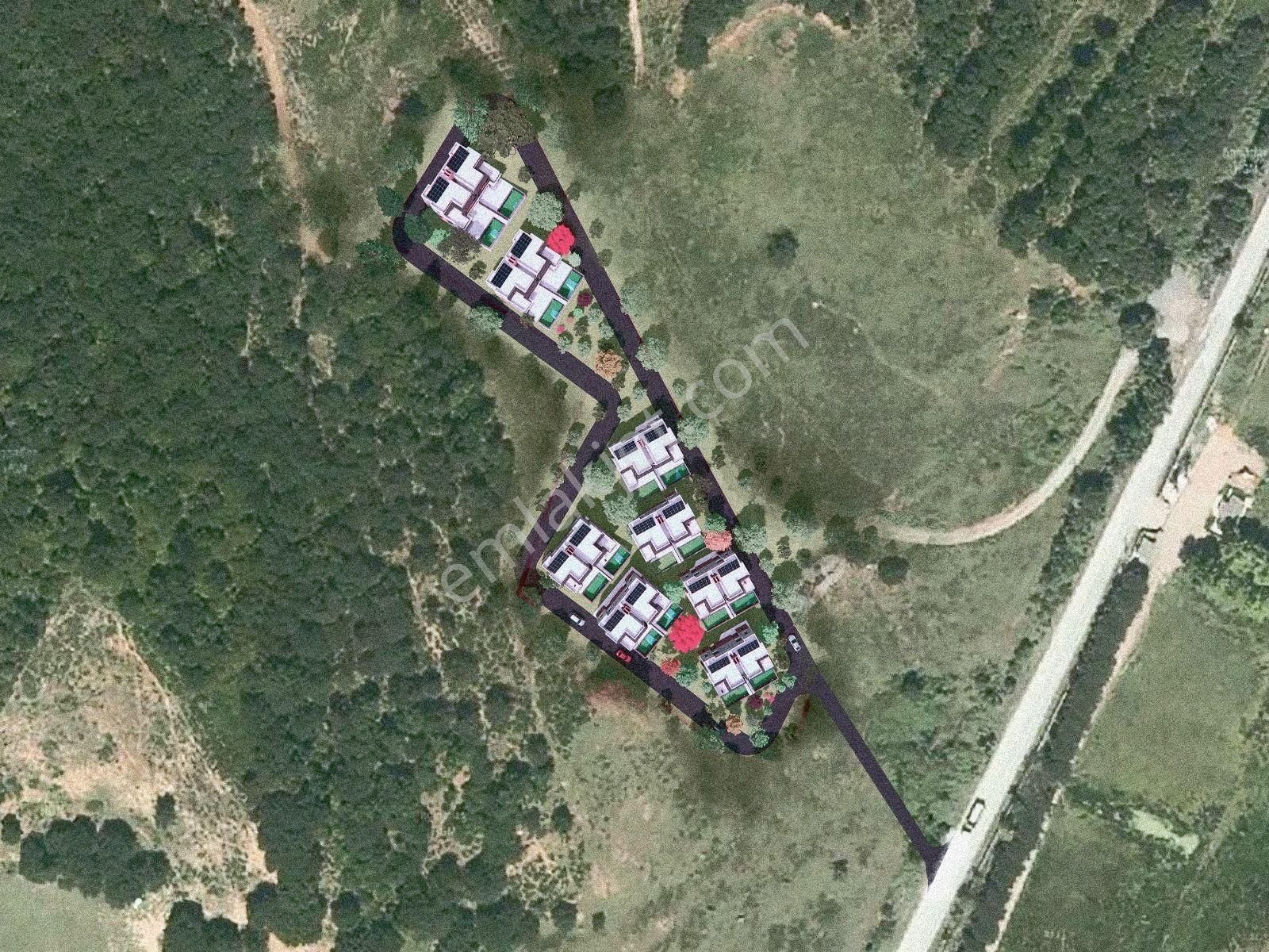 Göktürk Ağaçlı Da İçinde Depo Ve Çiftlik Olan Konut İmarlı Satılık Arsa - Görsel 8