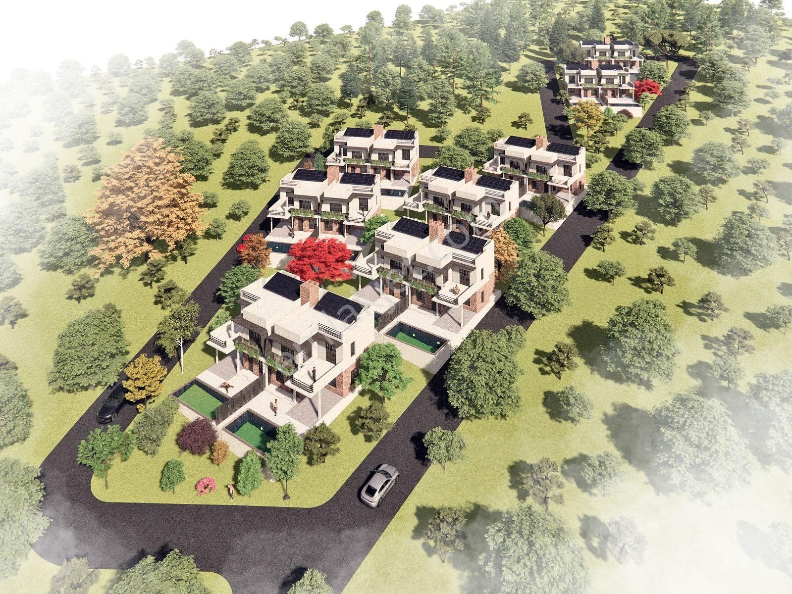 Göktürk Ağaçlı Da İçinde Depo Ve Çiftlik Olan Konut İmarlı Satılık Arsa - Görsel 10