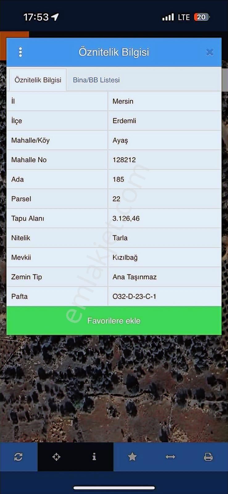 Erdemli Ayaş 3.126 M2 Satılık Arsa - Görsel 6