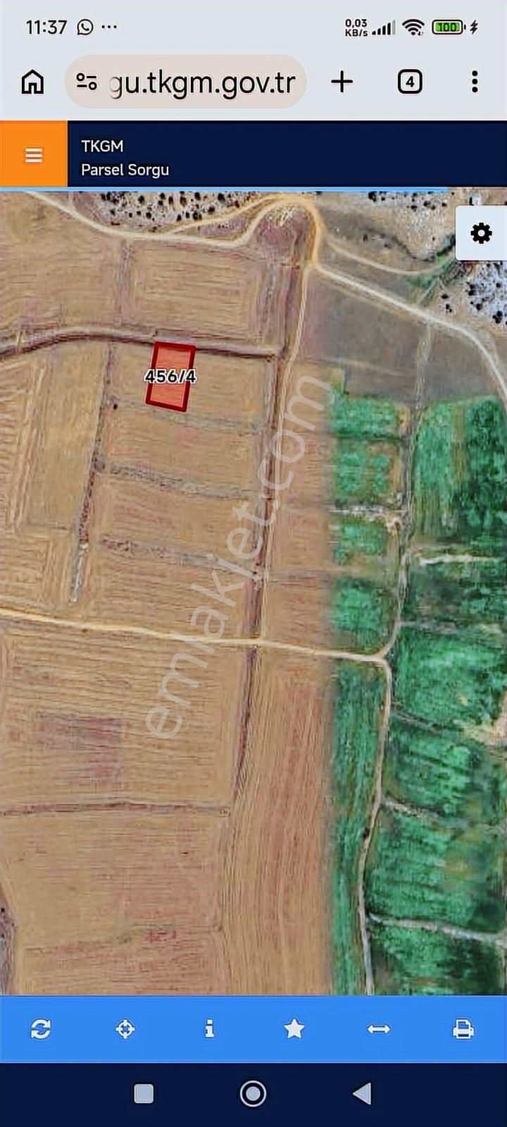  Satılık Tarlalar Konya/ Beyşehir / Kurucuova Mahallesi