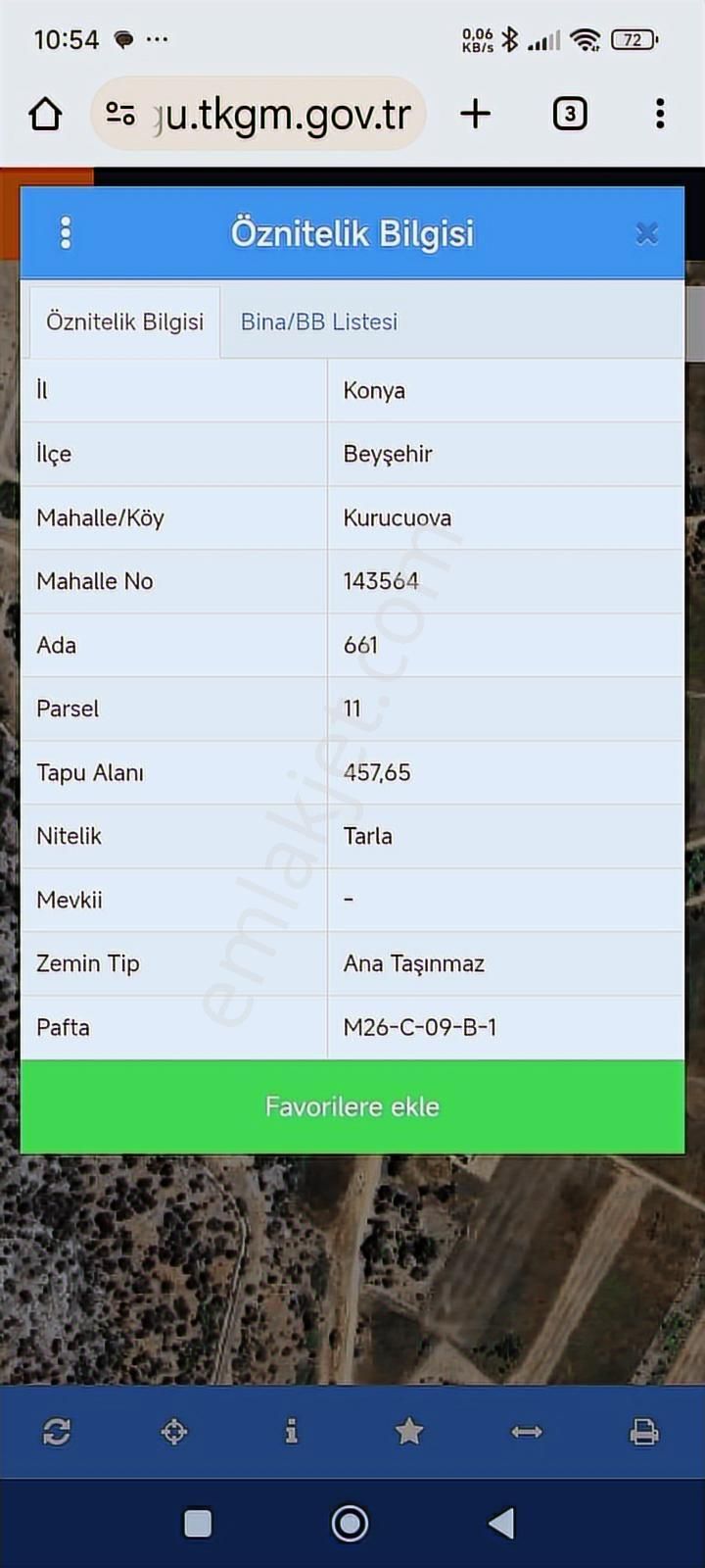  Satılık Tarlalar Konya/ Beyşehir / Kurucuova Mahallesi - Görsel 15