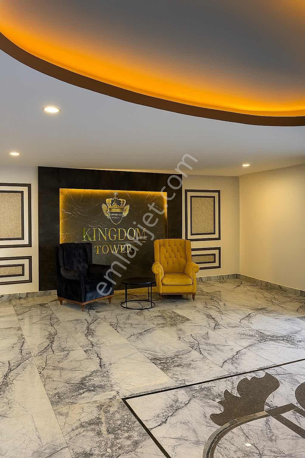 Avsallar Kingdom Towerda Full Deniz Manzaralı Lüks Eşyalı 1+1 - Görsel 3