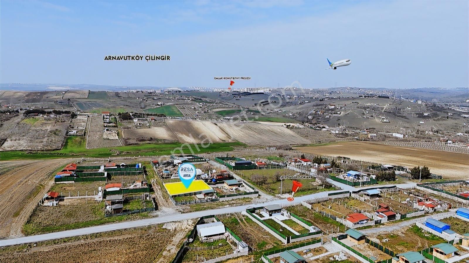Arnavutköy Çilingir Çevrili Hobi Bahçesi Yapımına Uygun Arsa - Görsel 13