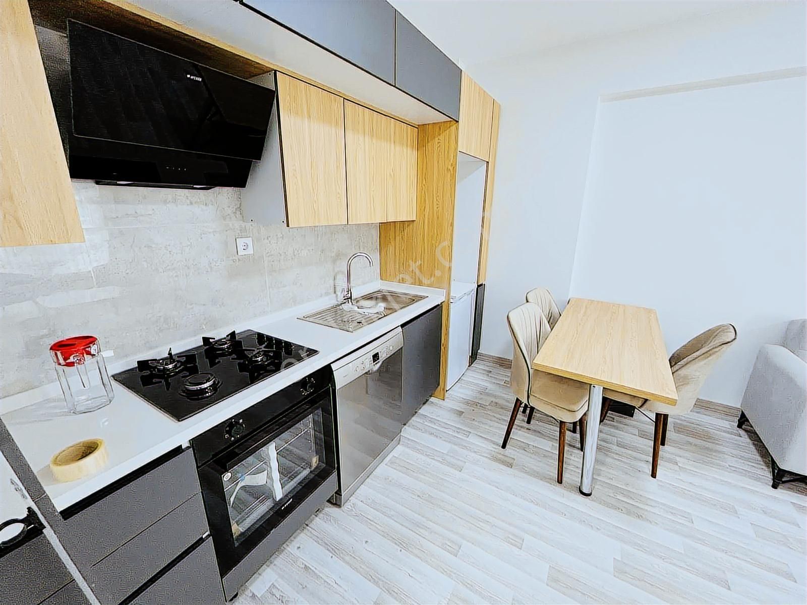 Tekirdağ Çerkezköy Tepe Bölgesinde Eşyalı 1 + 1 Kiralık Daire - Görsel 29