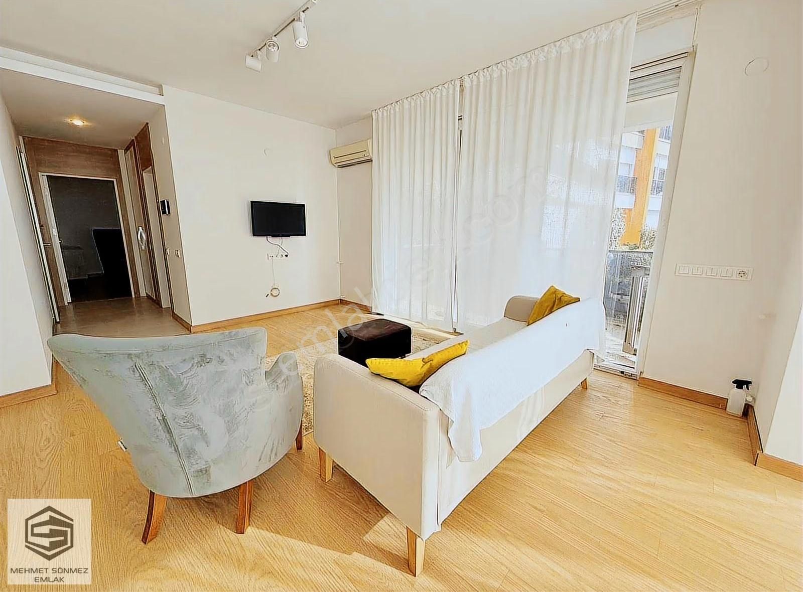 Muratpaşa Güzeloba Lara'da Site İçerisinde Lux 1+1 Bahçe Katı - Görsel 25