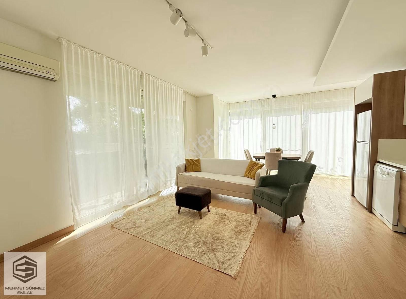 Muratpaşa Güzeloba Lara'da Site İçerisinde Lux 1+1 Bahçe Katı - Görsel 21