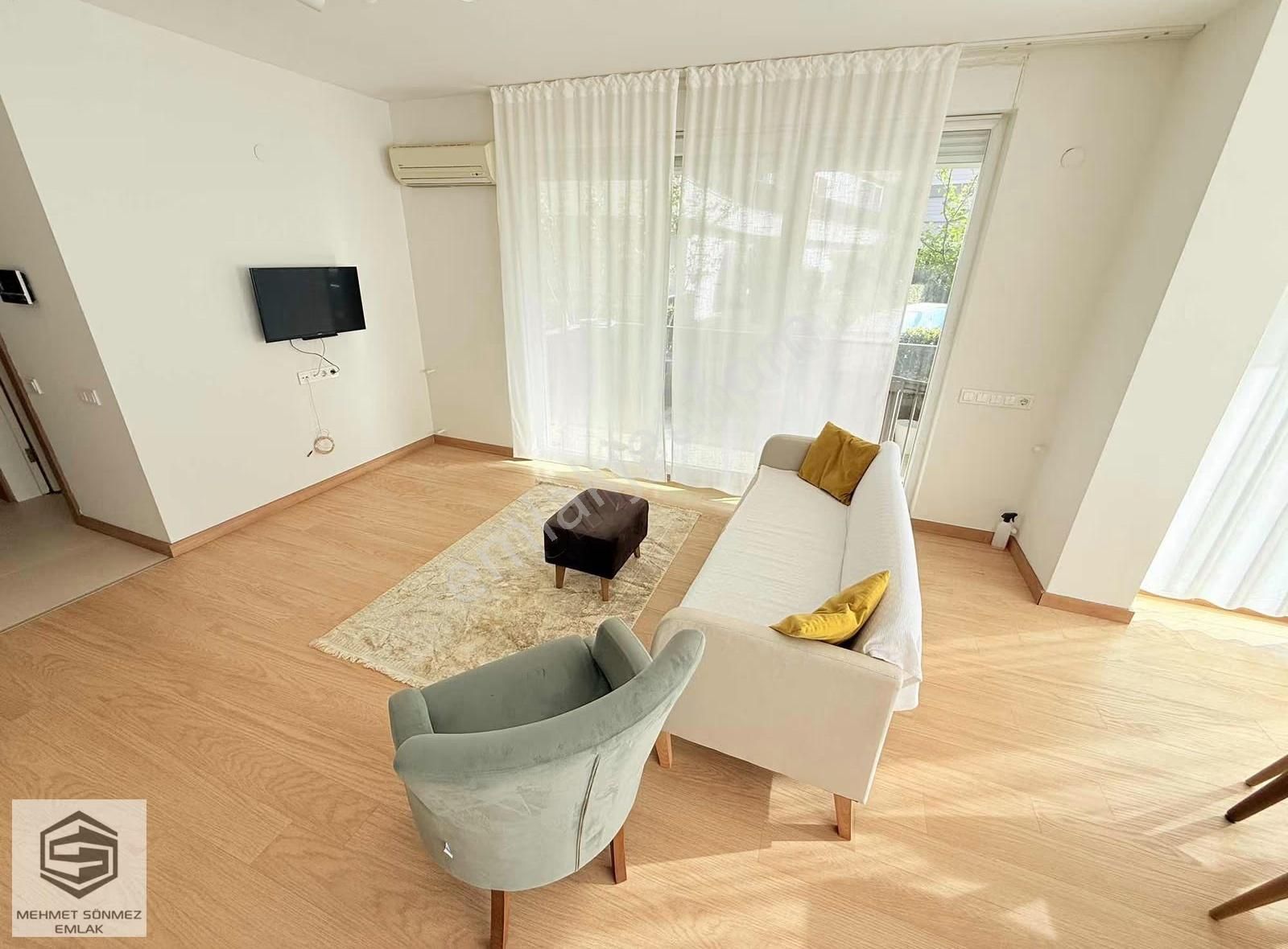 Muratpaşa Güzeloba Lara'da Site İçerisinde Lux 1+1 Bahçe Katı - Görsel 8