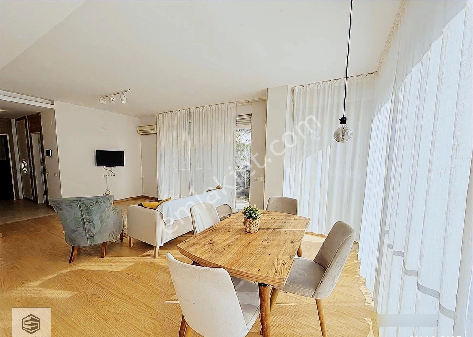 Muratpaşa Güzeloba Lara'da Site İçerisinde Lux 1+1 Bahçe Katı - Görsel 21