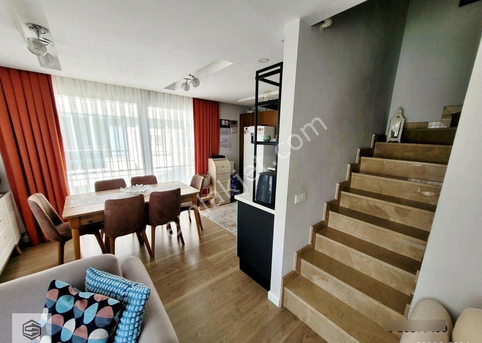 Güzeloba'da Orange Park Evlerinde 3+1 Dublex - Görsel 25