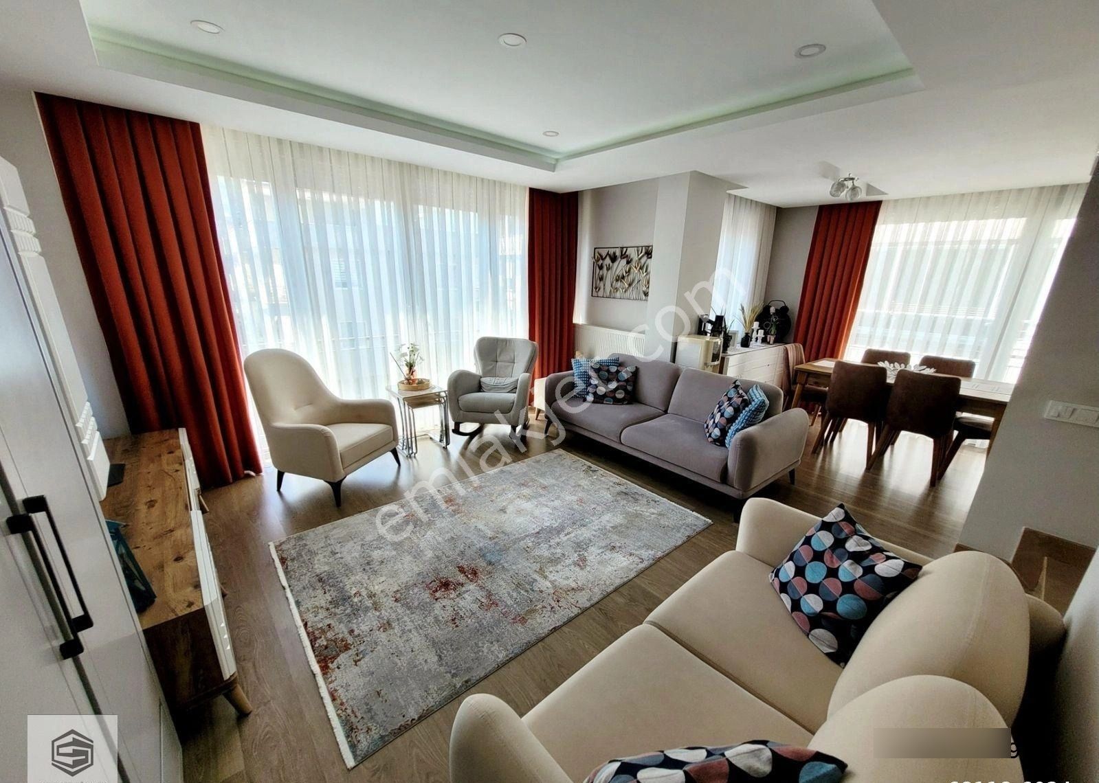 Güzeloba'da Orange Park Evlerinde 3+1 Dublex - Görsel 6