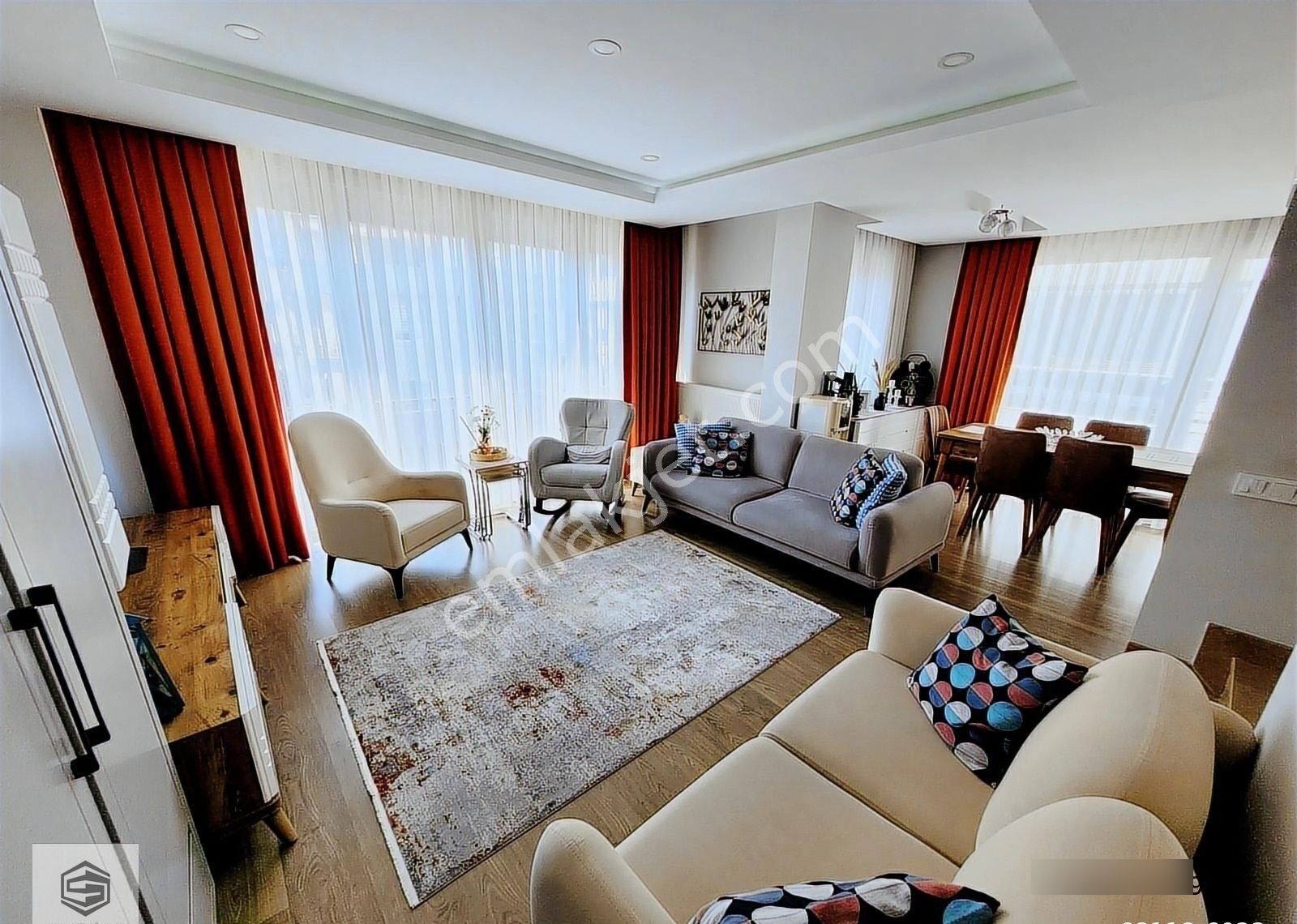 Güzeloba'da Orange Park Evlerinde 3+1 Dubleks - Görsel 23