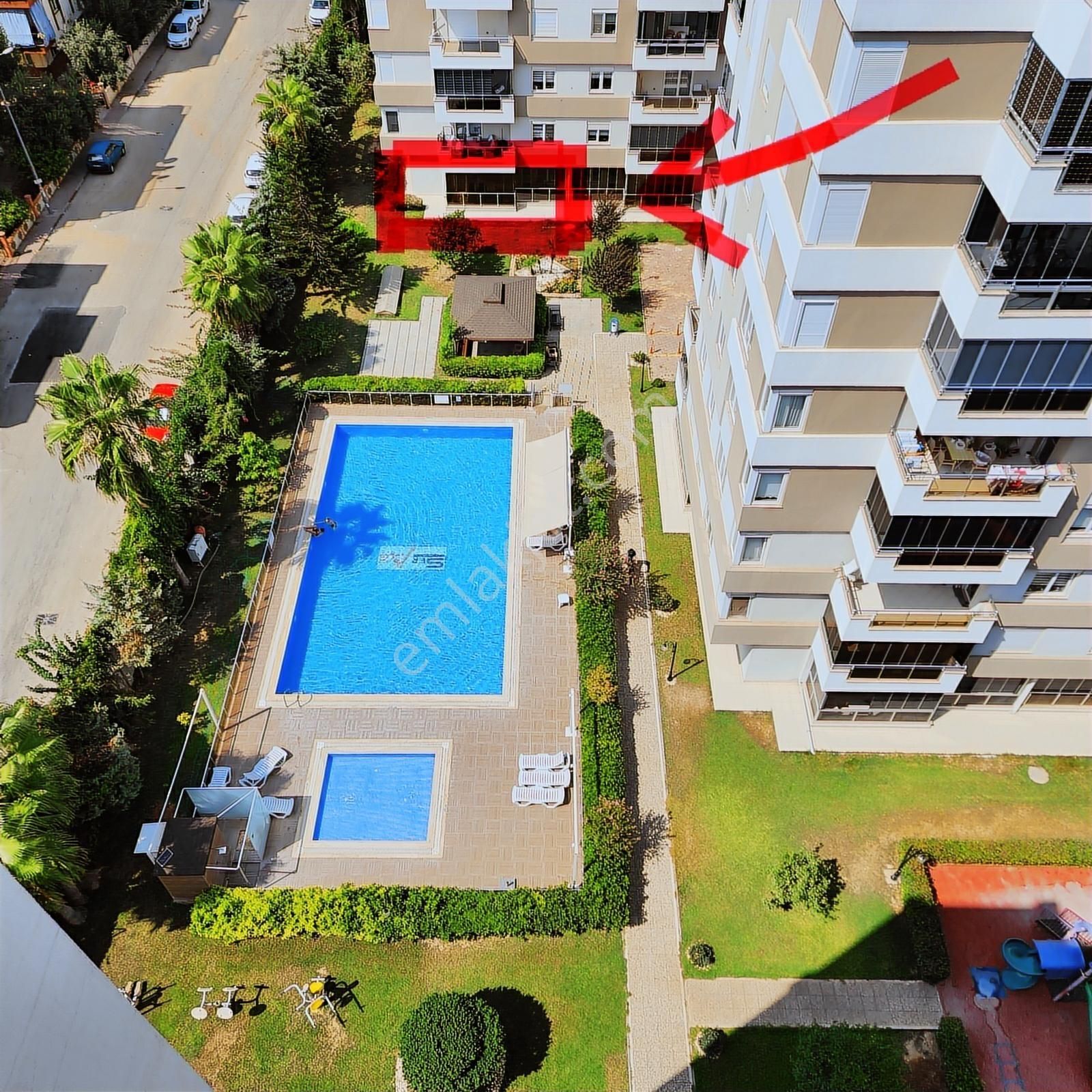 Antalya Merkezde Havaalanı Güzergahı Lux Eşyalı 2+1kiralık Daire