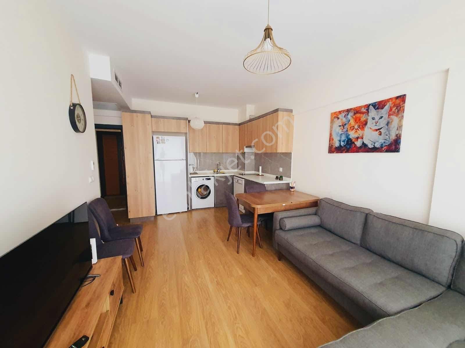 Antalya En Gözde Projesinde Site İçi Cephe 12.kat Eşyalı 1+1 - Görsel 34