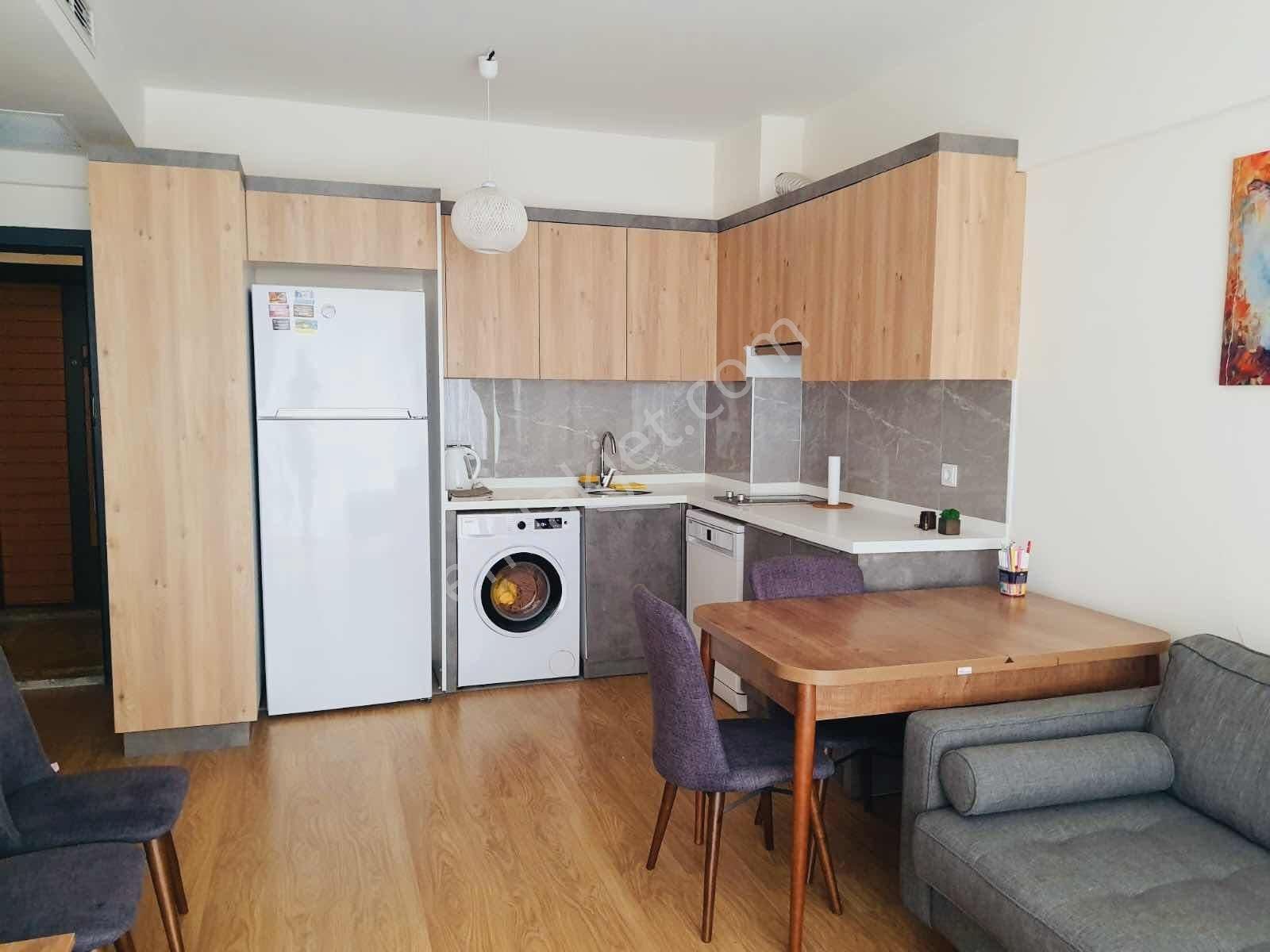 Antalya En Gözde Projesinde Site İçi Cephe 12.kat Eşyalı 1+1 - Görsel 28