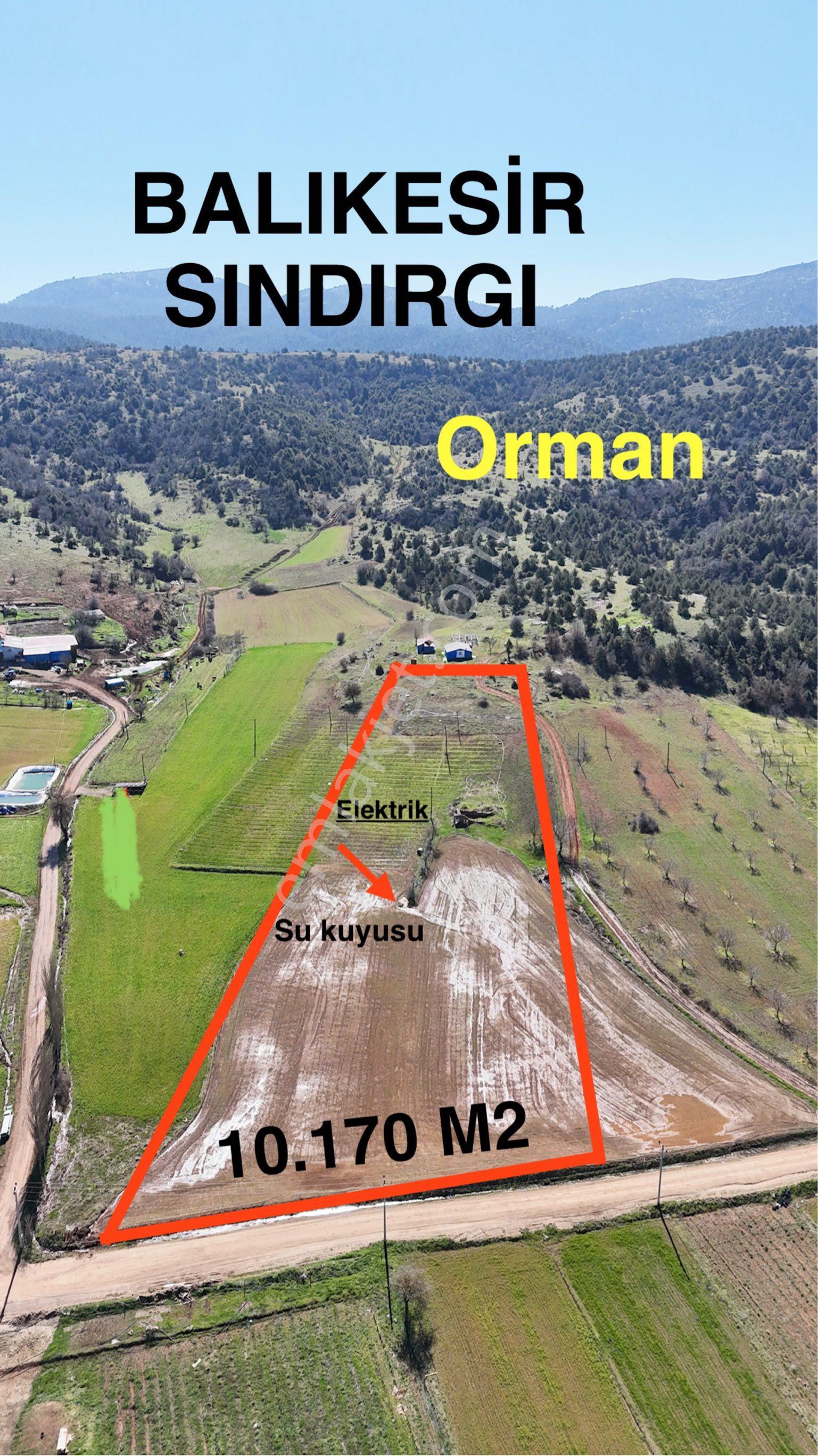 Sındırgı Yüreğil Mah Satılık Fırsat Arsa 10.170 M2 - Görsel 2