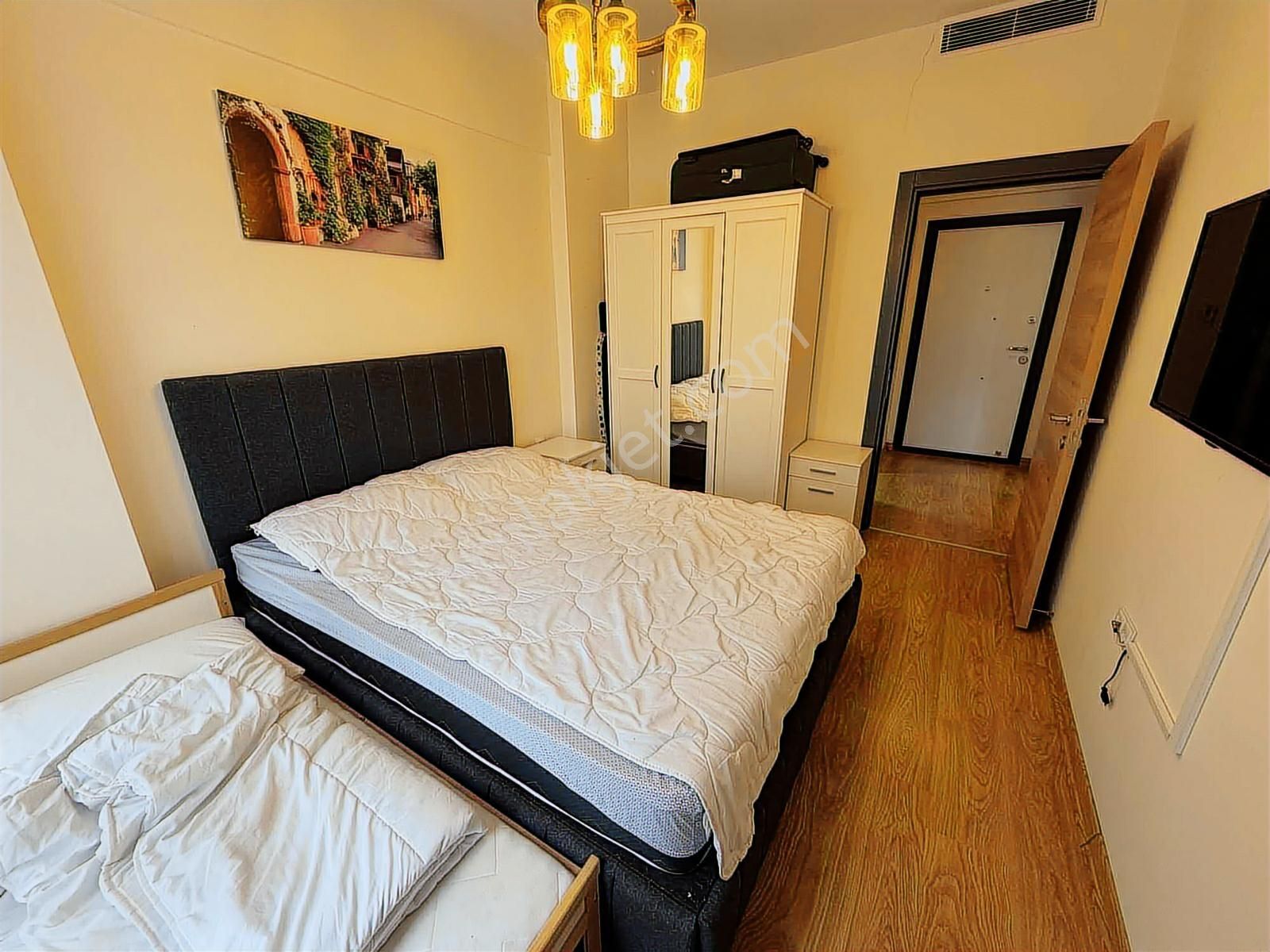 Antalya En Gözde Sitesinde Full Yeni Temiz Eşyalı 1+1 Kiralık - Görsel 33