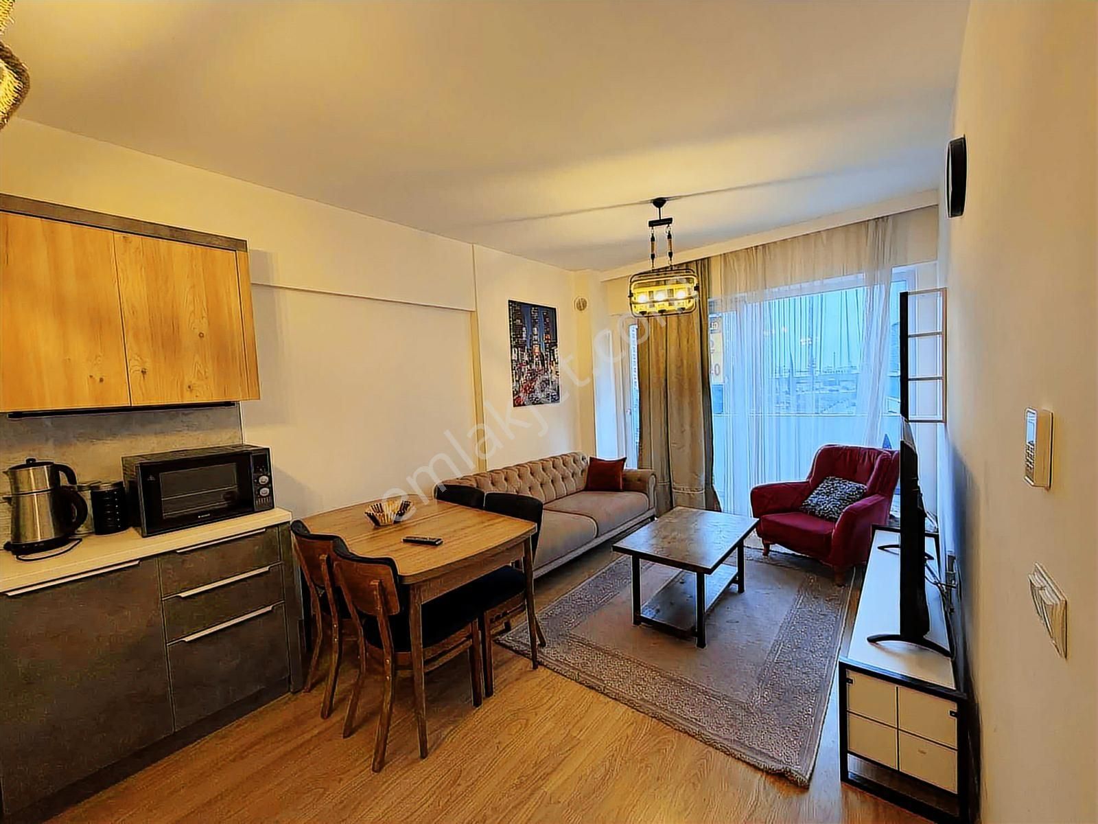 Antalya En Gözde Sitesinde Full Yeni Temiz Eşyalı 1+1 Kiralık - Görsel 34