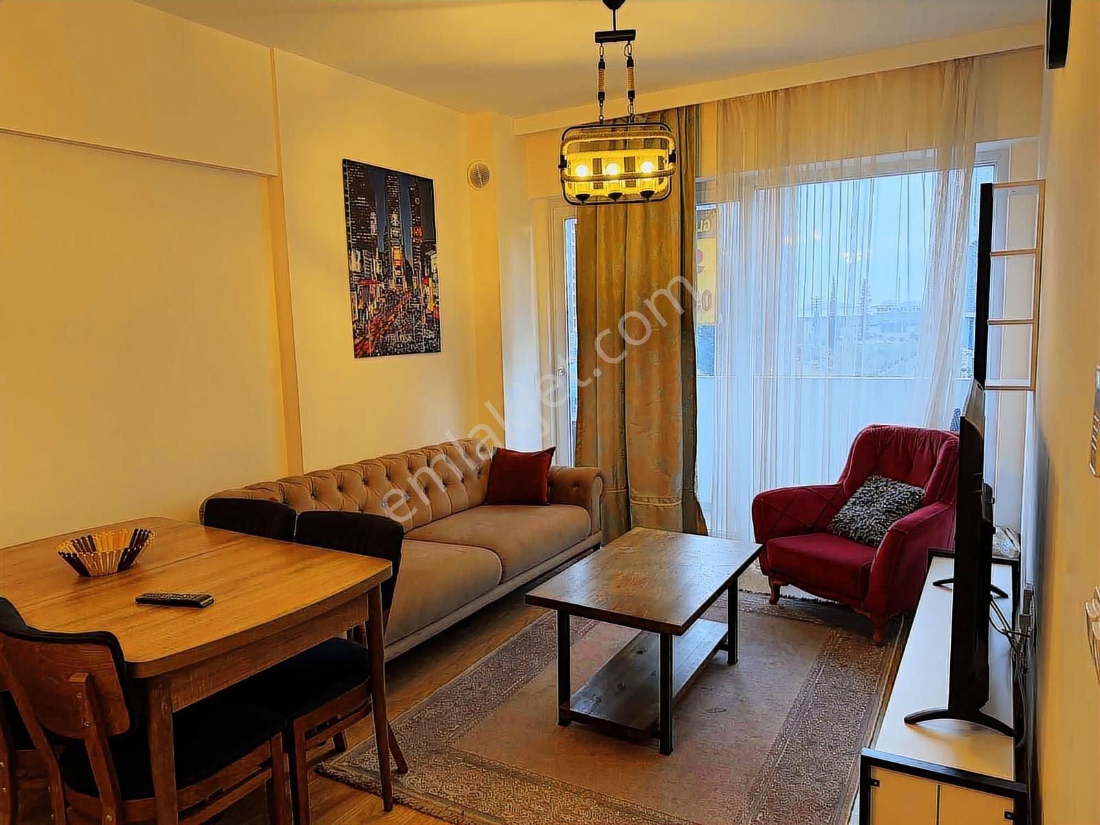 Antalya En Gözde Sitesinde Full Yeni Temiz Eşyalı 1+1 Kiralık - Görsel 17