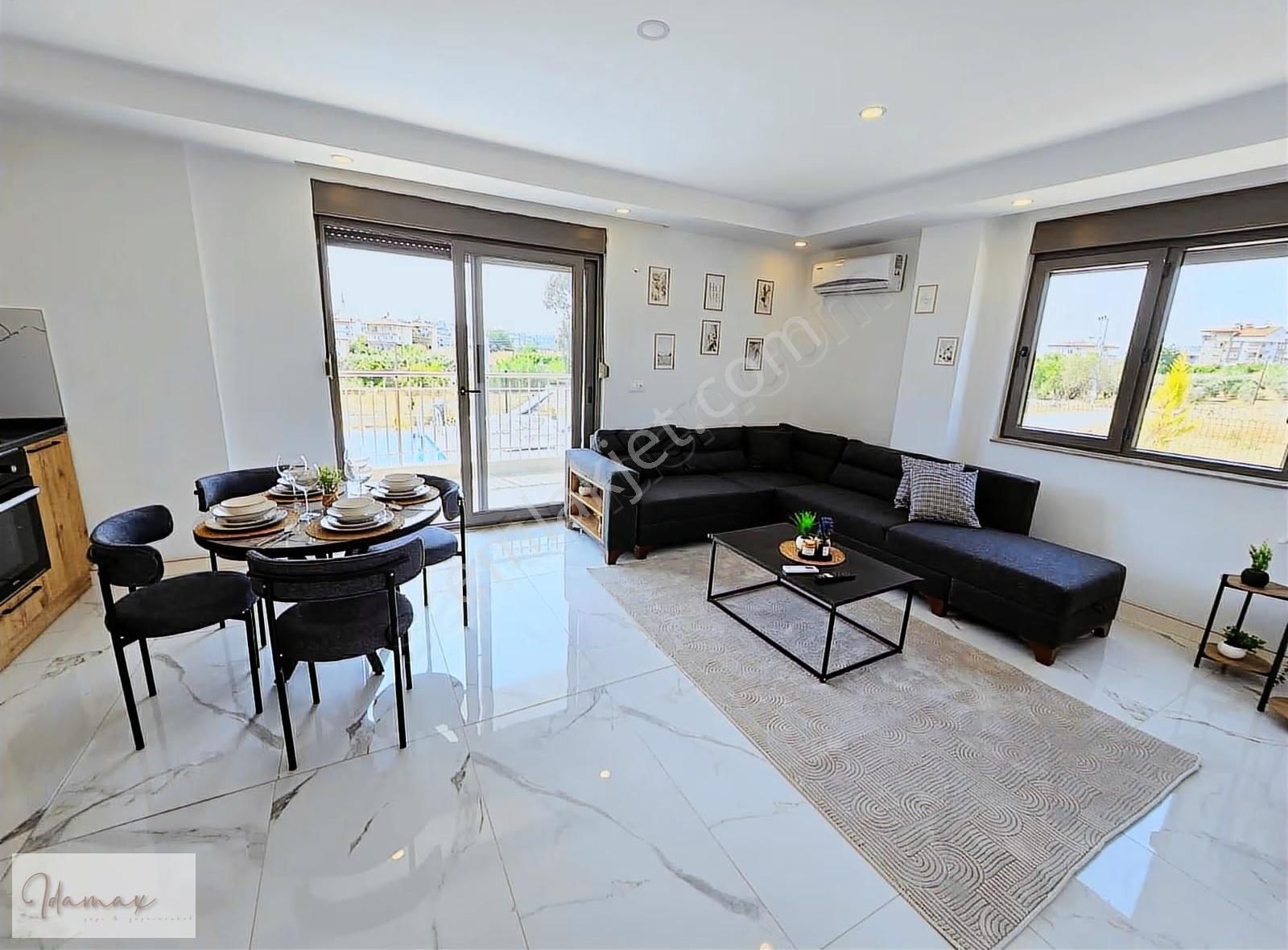 İdamax'tan Evrensekide Kiralık 2+1 Full Eşyalı Havuzlu Daire - Görsel 22